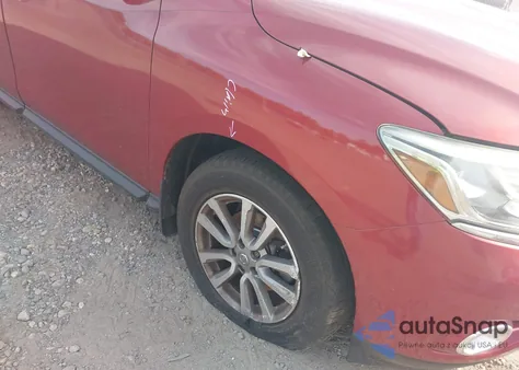 2015 Nissan Pathfinder Sv z USA, uszkodzony, nr VIN 5N1AR2MM4FC715482